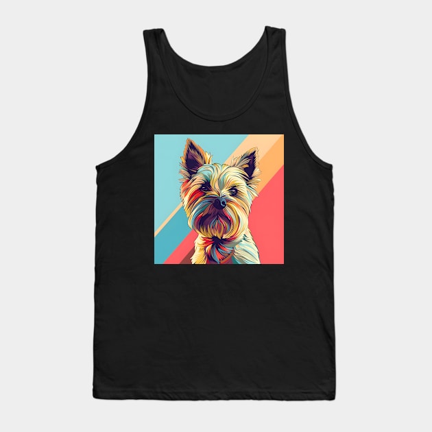 Cairn Terrier in 80's Tank Top by NatashaCuteShop